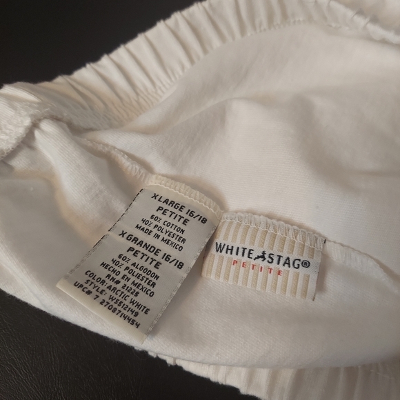 White Stag Petite Knit Pull-On Pants Size Extra Large Petite - Picture 7 of 7